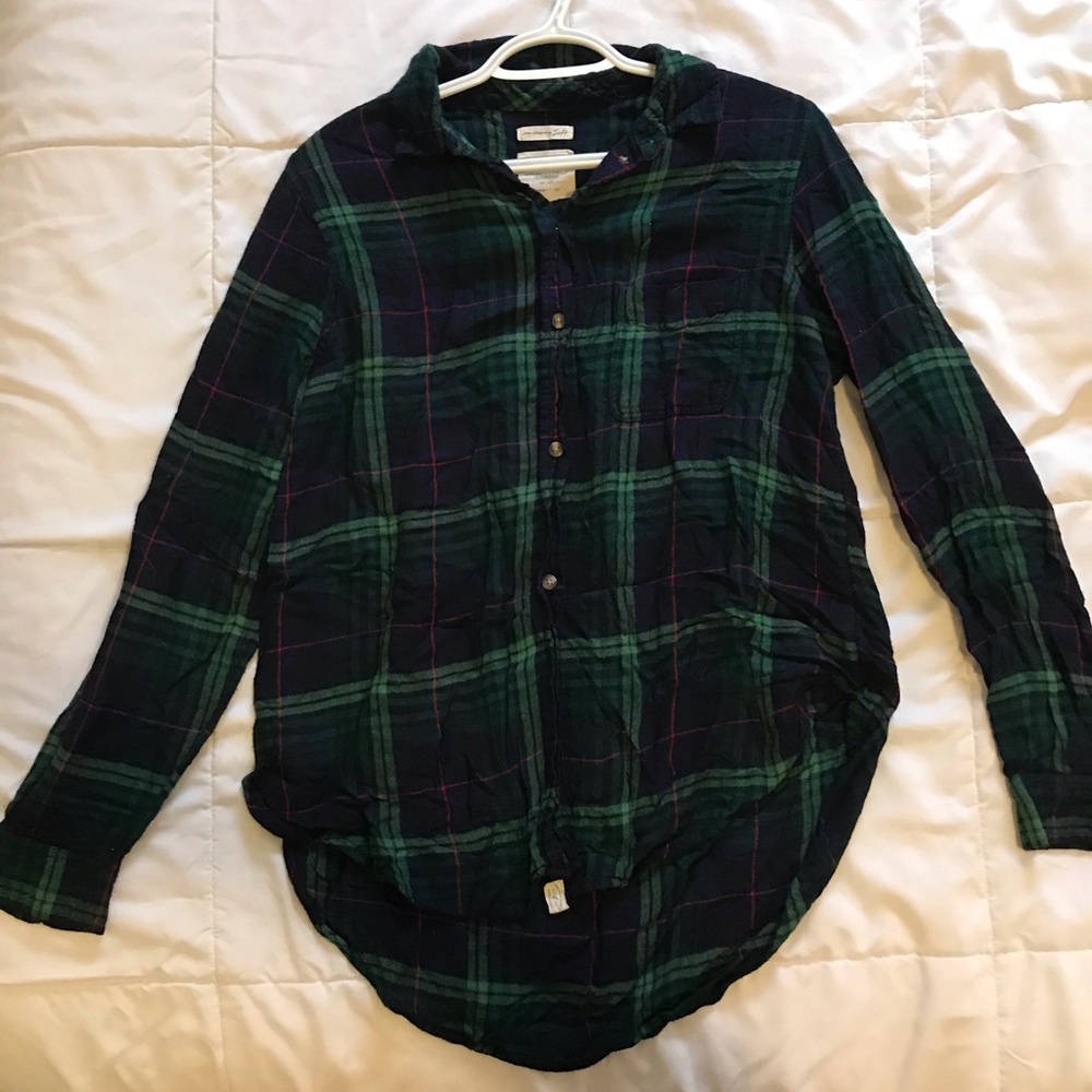 American Eagle button up flannel